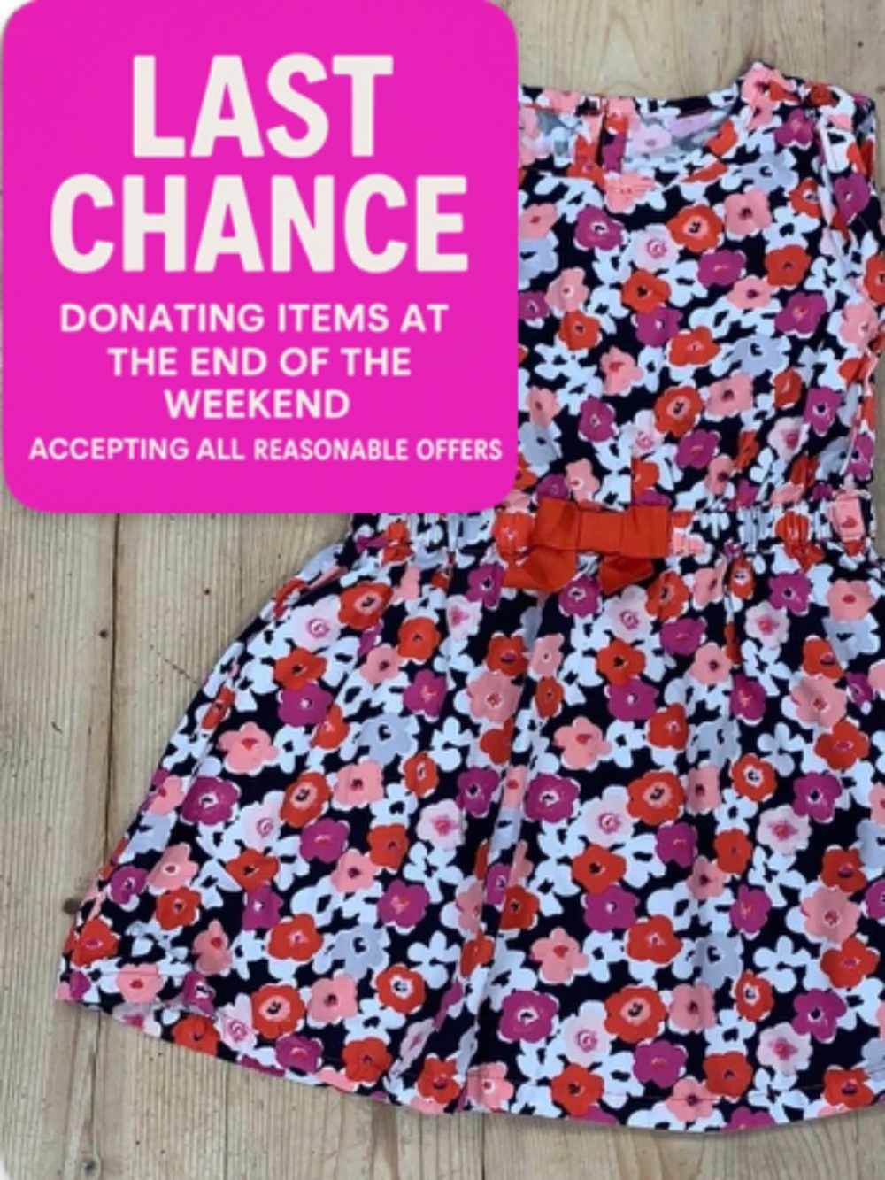 Gymboree brand Girls Size 4 Floral Dress Cotton- Sleeveless- Preschool size